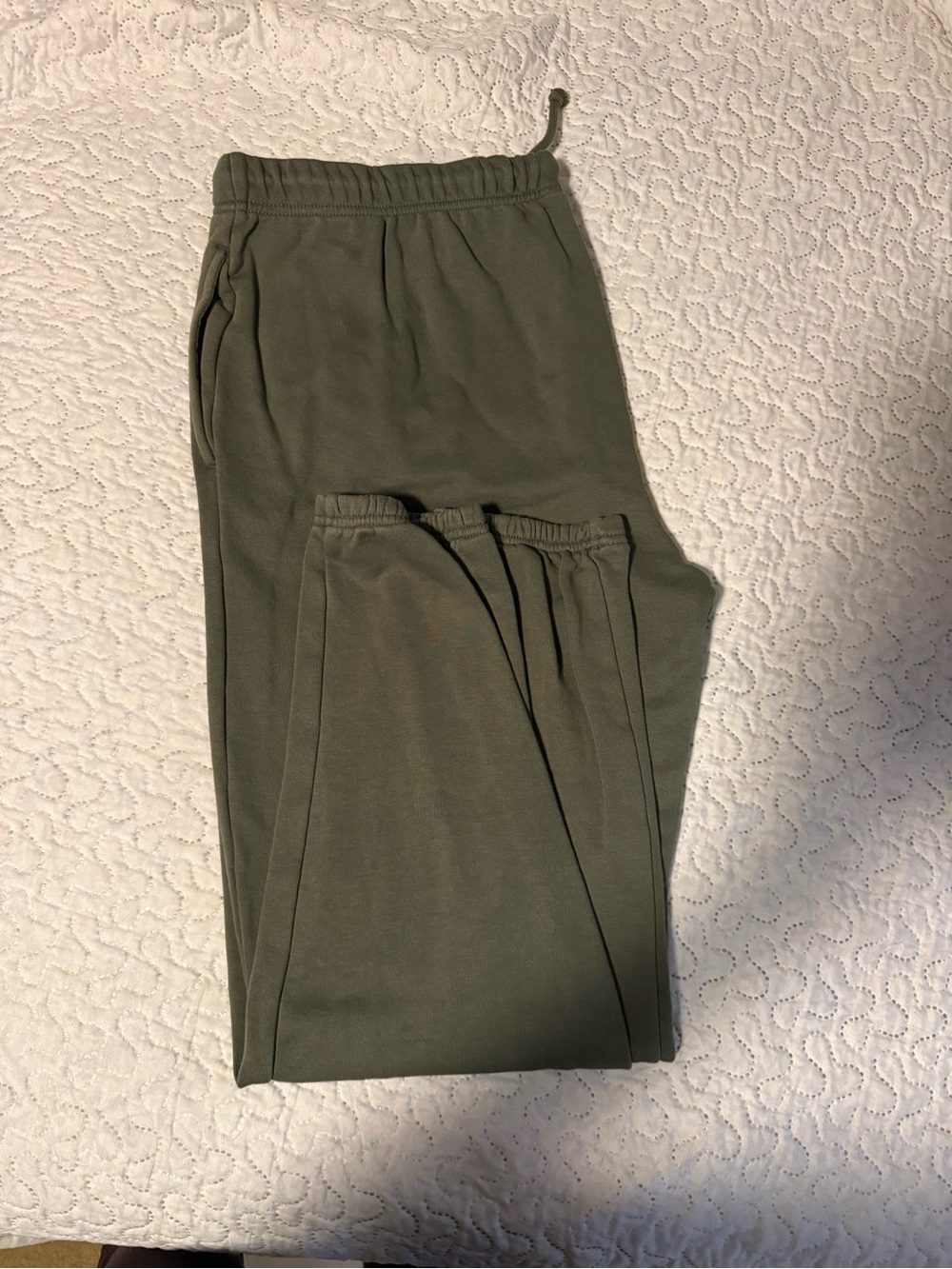 No Boundaries Olive Drawstring Jogger Pants